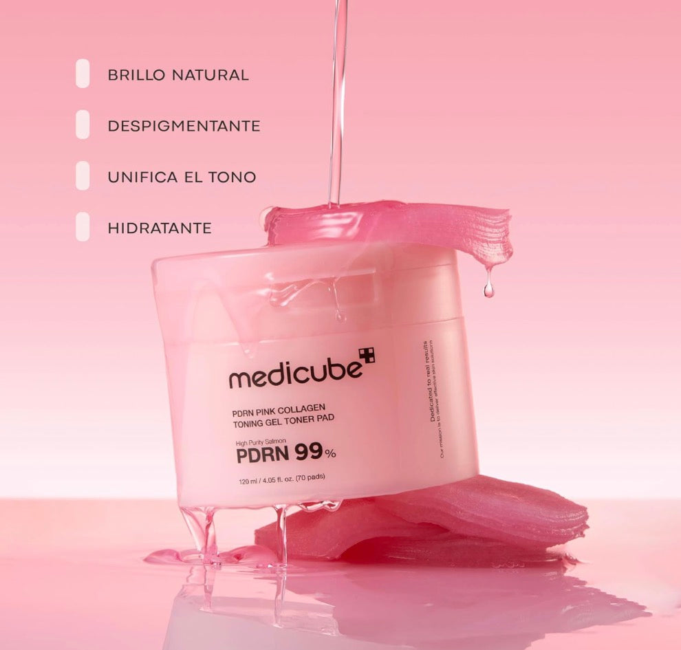 Medicube PDRN pink Collagen Toning Gel Pad