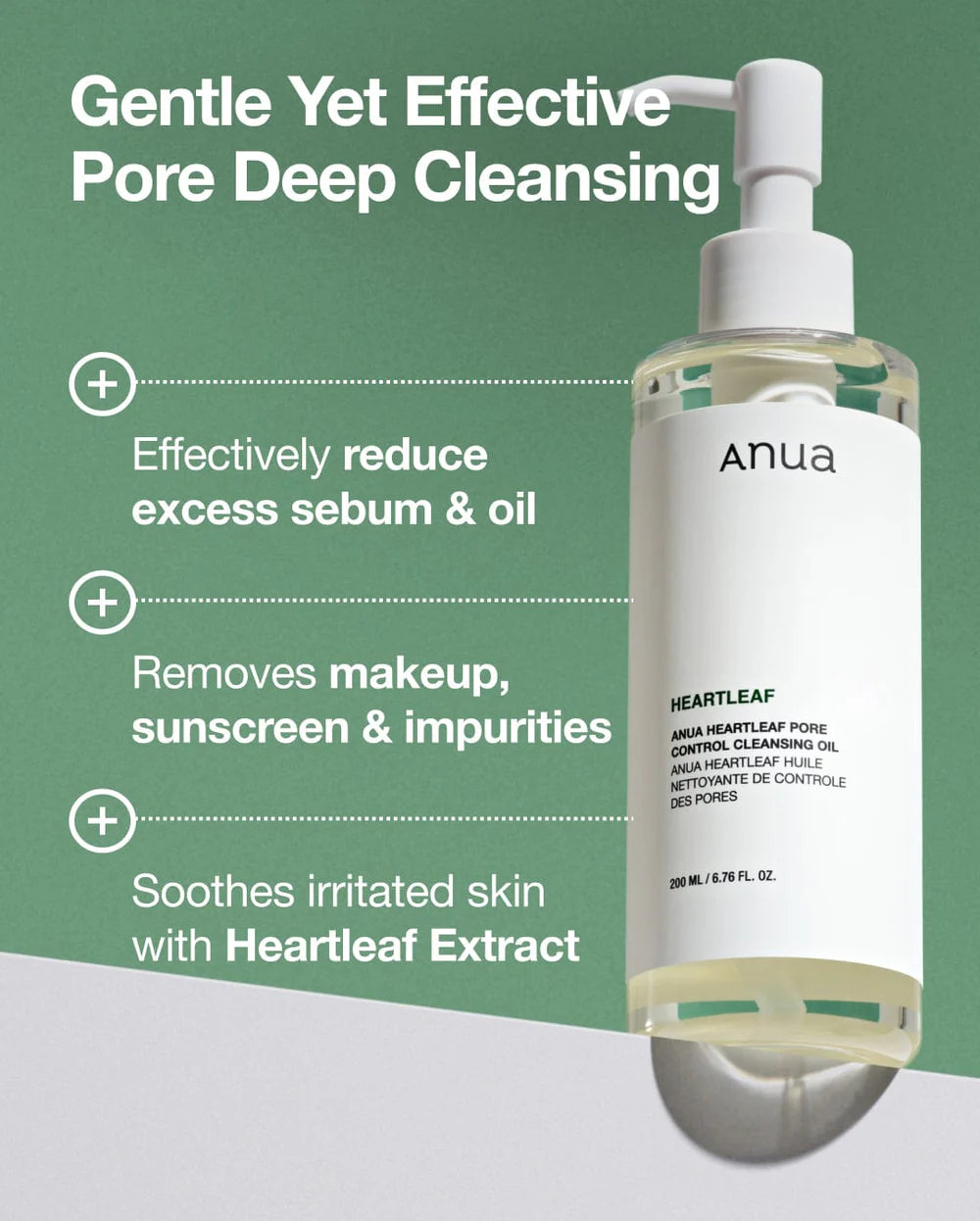 ANUA Heartleaf pore control cleasing oil