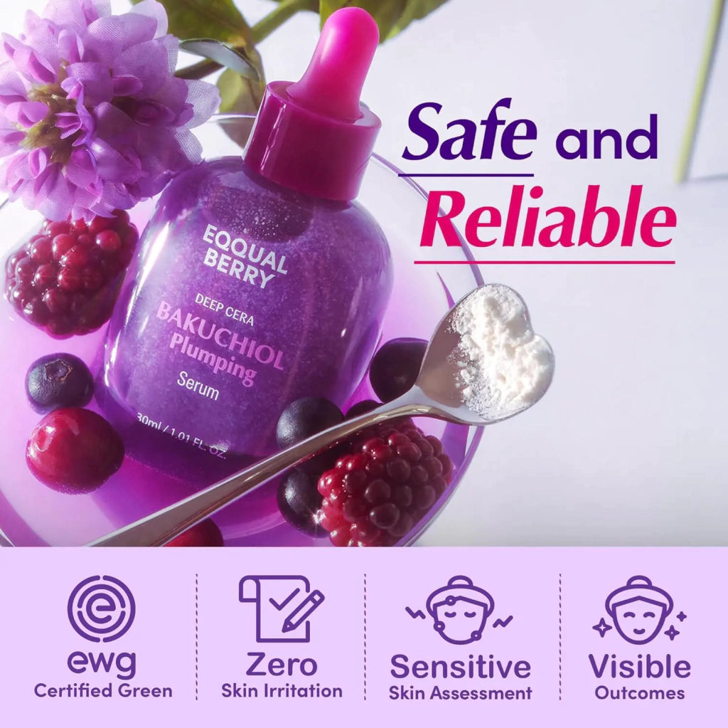 EQQUALBERRY - Bakuchiol Plumping Serum | Serum facial