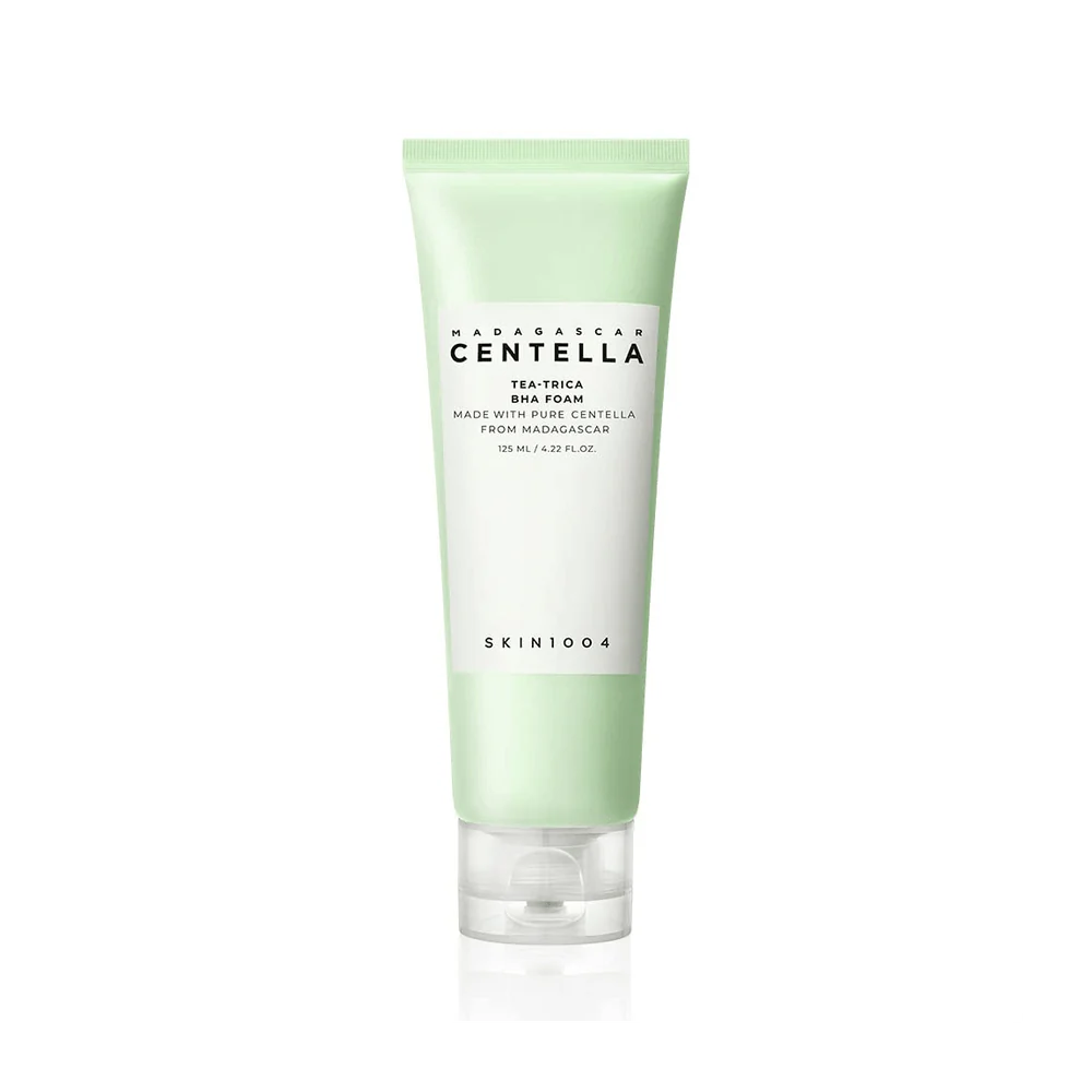 SKIN1004 - Madagascar Centella Tea-Trica BHA Foam 125 ML | Limpiador facial Antiacné