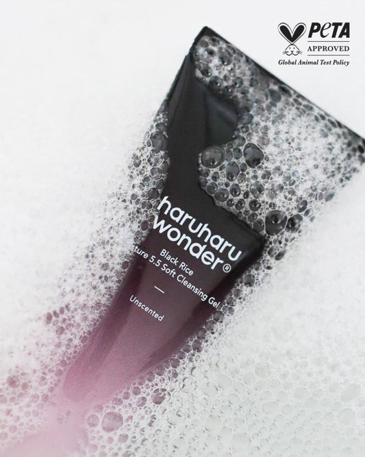 Haruharu wonder Black Rice Moisture 5.5 Soft Cleansing Gel 100ml | Limpiador facial