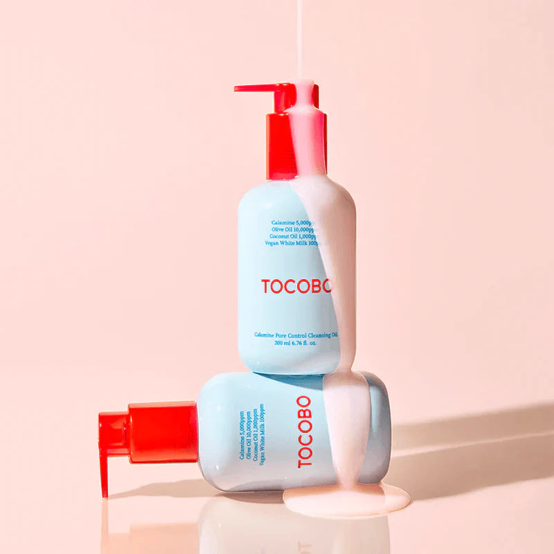 TOCOBO Calamine Pore Control Cleansing Oil 200 ML | Limpiador facial en aceite