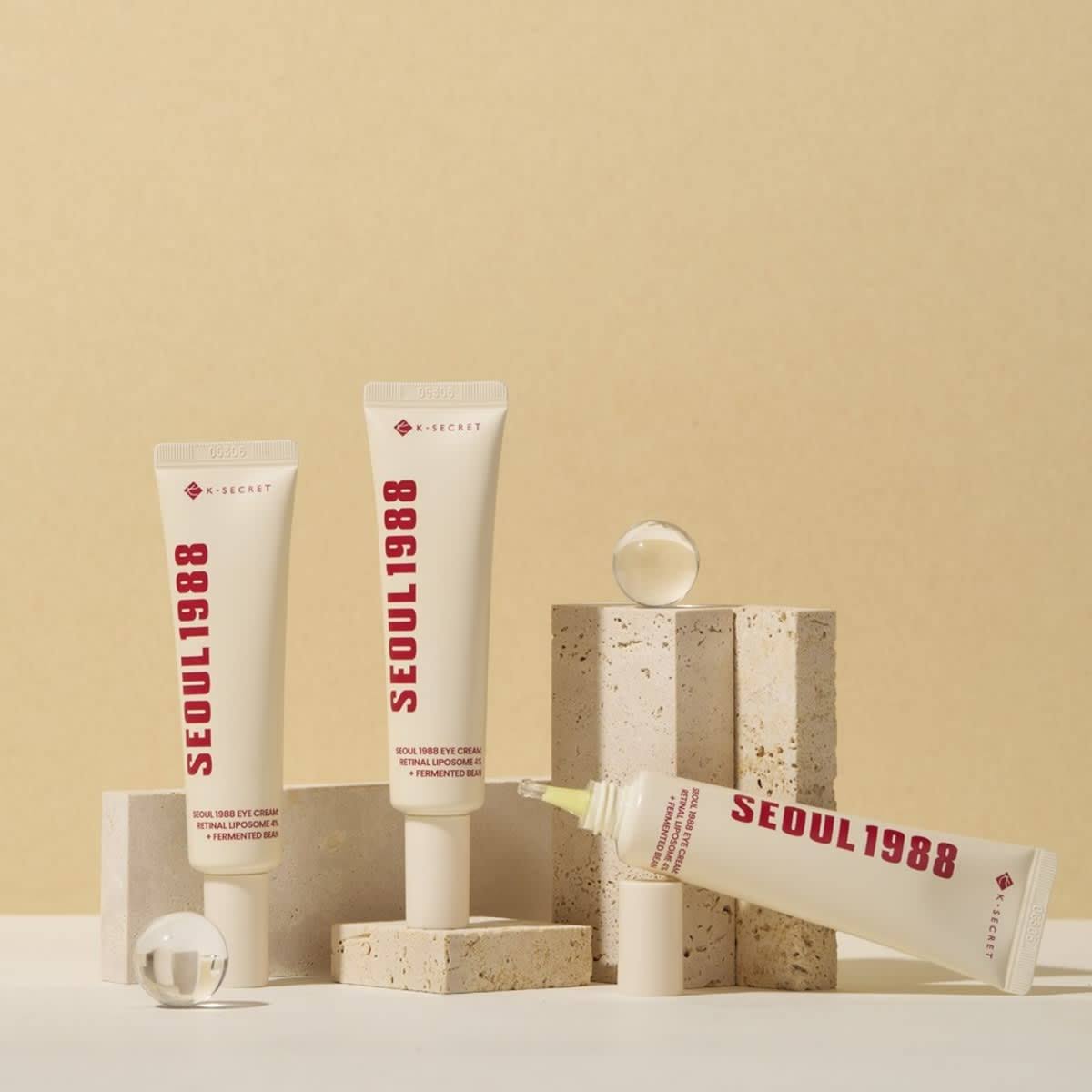 KSECRET - SEOUL 1988 Eye Cream : Retinal Liposome 4% + Fermented Bean| Contorno para ojos