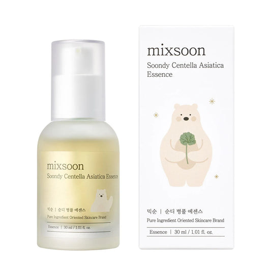 MIXSOON Soondy Centella Asiatica Essence 30ml - Esencia Hidratante y Calmante |essencia facial