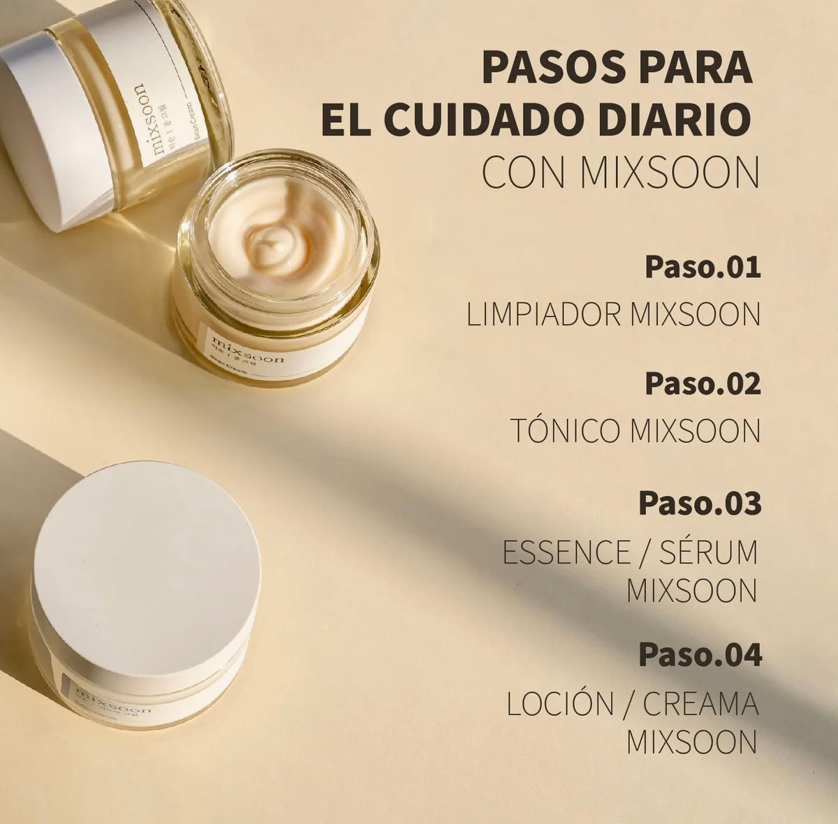 MIXSOON - Bean Cream - 50ml | crema facial
