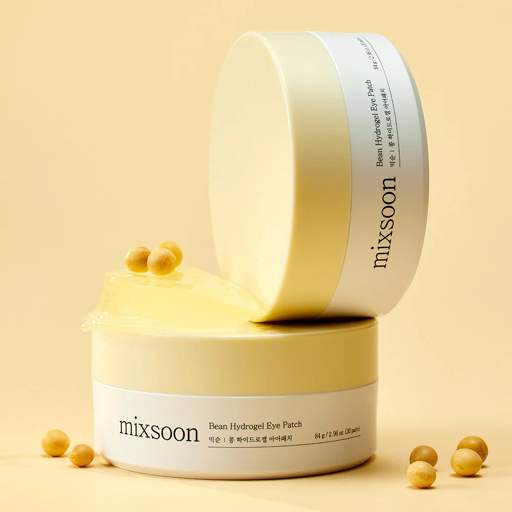 Mixsoon Bean Hydrogel Eye Patch 30pz | parches para ojos