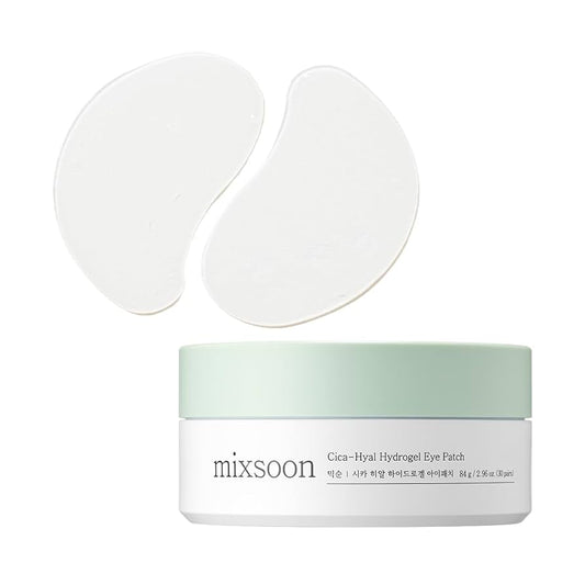 Mixsoon Cica-Hyal Hydrogel Eye Patch 30 pares/Hidratante y Antienvejecimiento