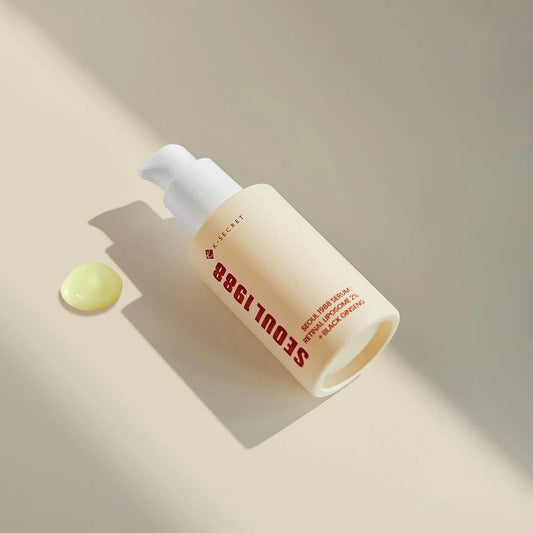 K-SECRET SEOUL 1988 Serum: Retinal Liposome 2% + Black Ginseng 30ml/Antienvejecimiento y aclarante.