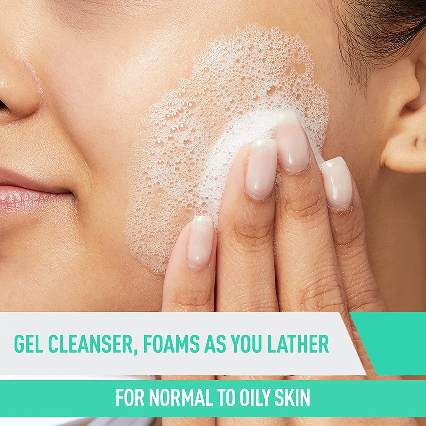 CeraVe Foaming Cleanser para piel normal a grasa 473 ml
