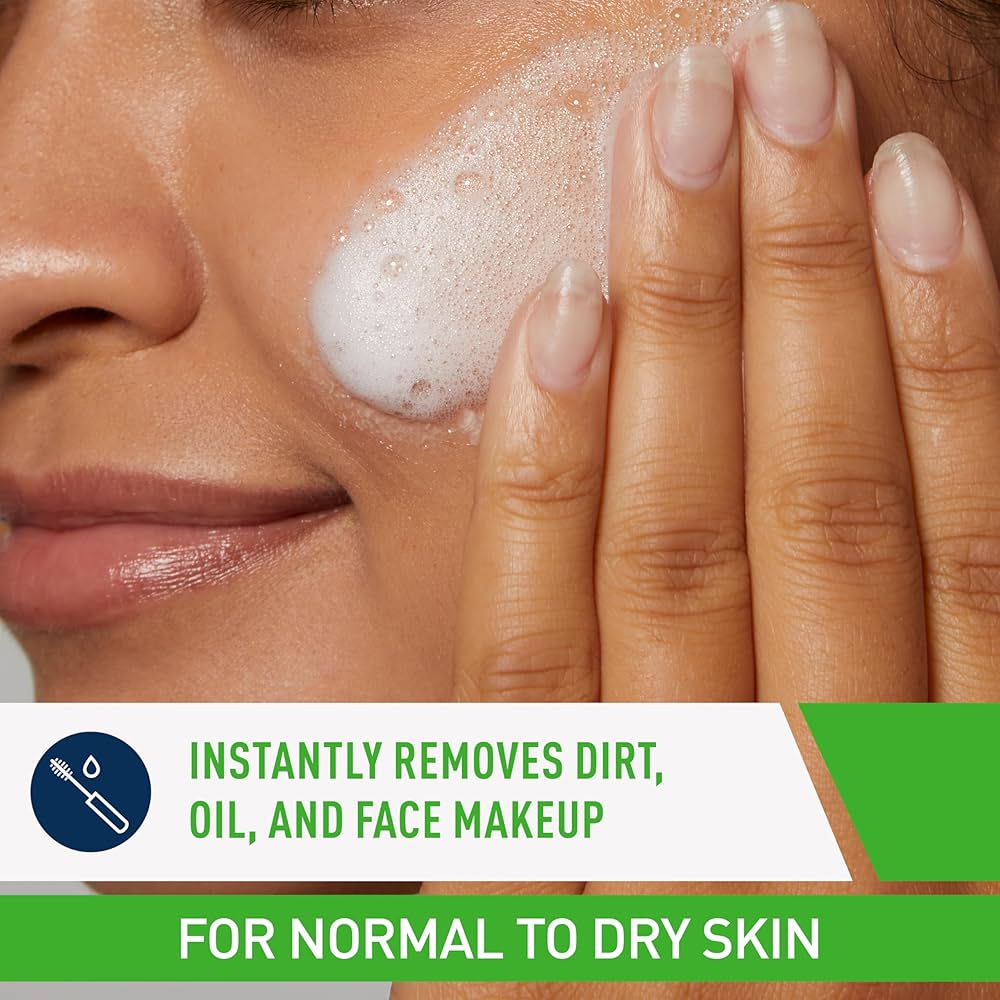 CeraVe Hydrating Cream to Foam Cleanser para piel normal a seca 473 ml