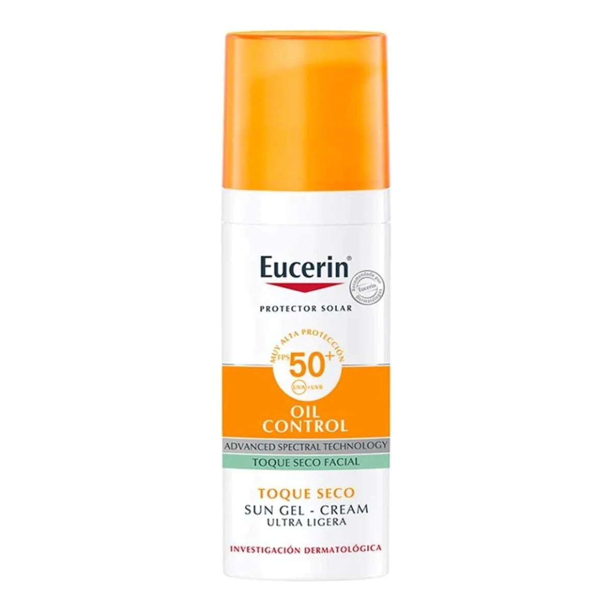 Eucerin Oil Control Sun Gel-Cream Toque seco 50 ml/Para piel mixta a grasa
