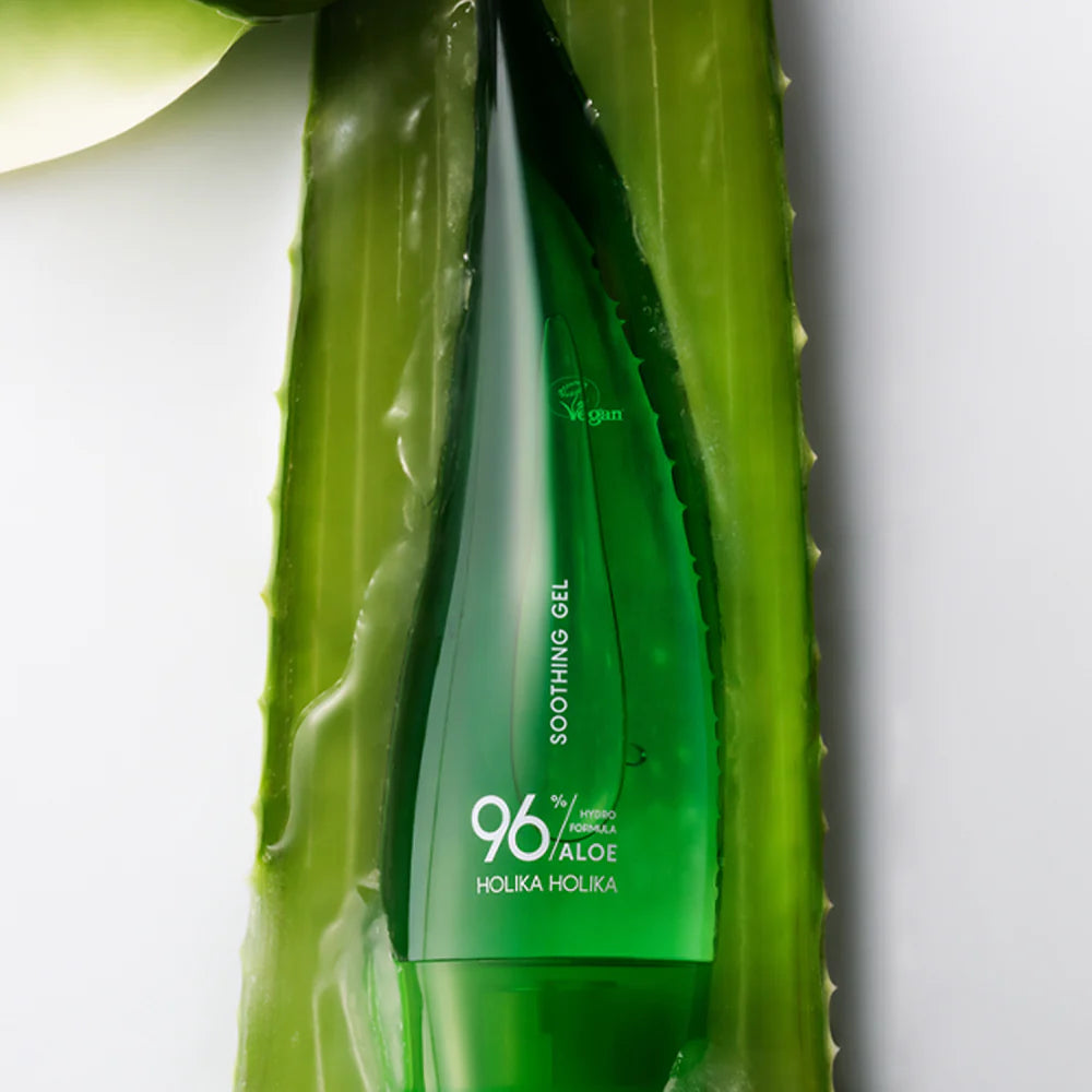 Holika Holika - Aloe Hydro Formula 96% Soothing Gel 250 ml/Calmante y reparador