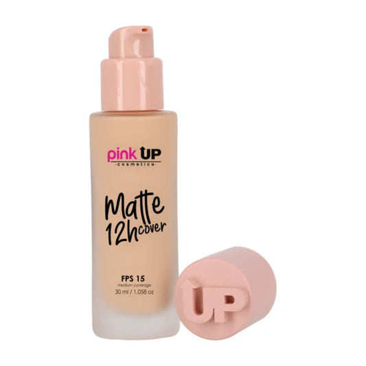 Matte Cover 12h Maquillaje líquido Pink Up 30ml