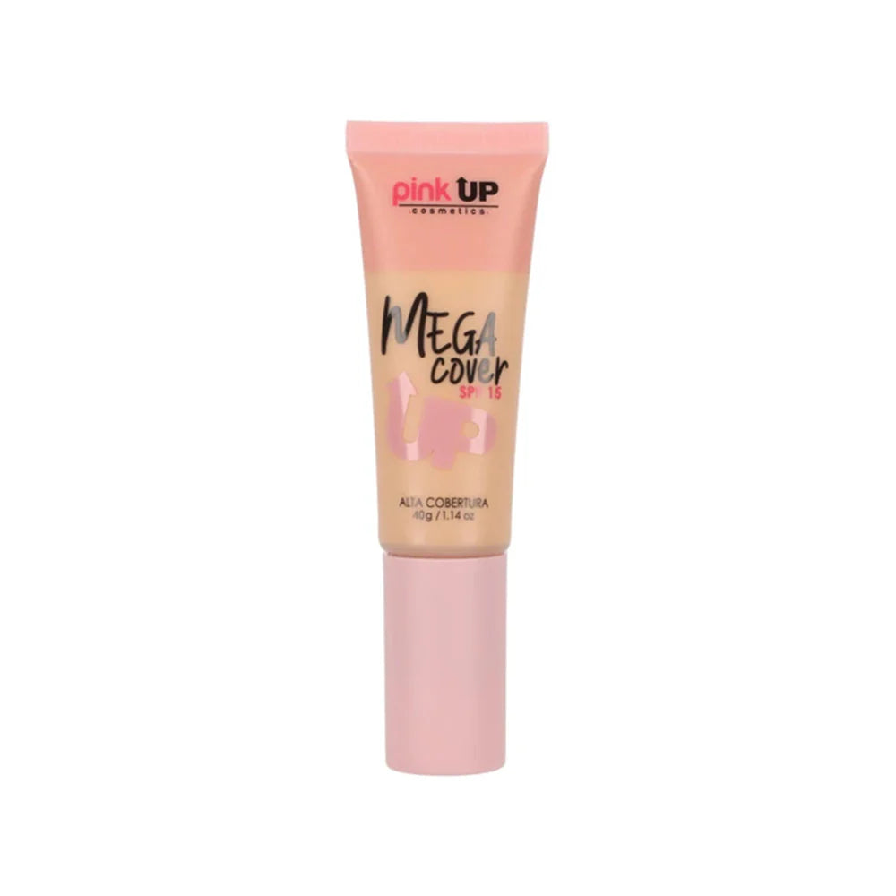 Mega Cover Maquillaje Líquido Pink Up 40g
