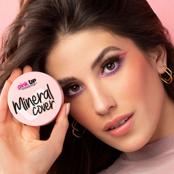 Mineral Cover Pink Up Polvo Compacto de Maquillaje