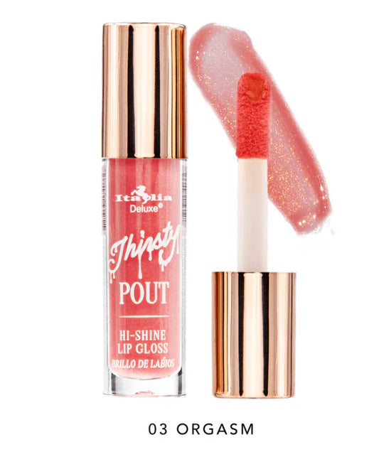 Gloss Thirsty Pout Hi-Shine Lip Gloss Italia Deluxe