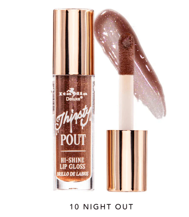 Gloss Thirsty Pout Hi-Shine Lip Gloss Italia Deluxe