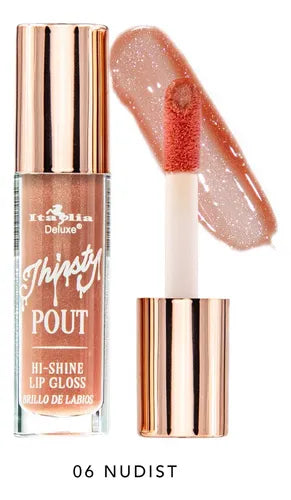 Gloss Thirsty Pout Hi-Shine Lip Gloss Italia Deluxe