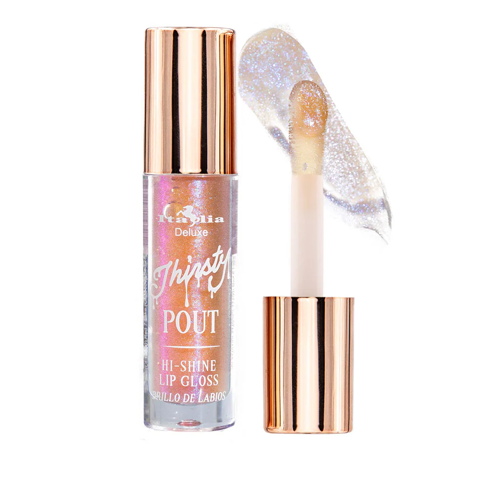 Gloss Thirsty Pout Hi-Shine Lip Gloss Italia Deluxe