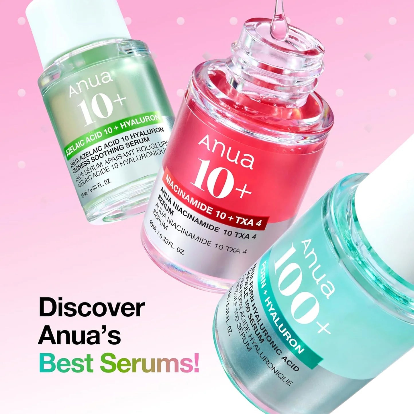 Anua Trío Serum Minis