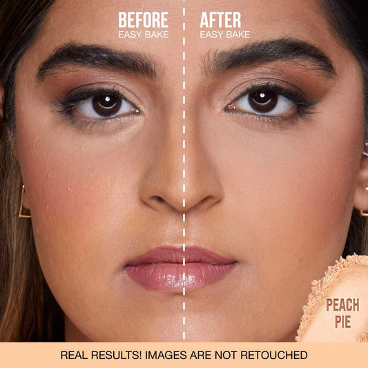hudabeauty Mini Easy Bake Loose Baking & Setting Powder-Peach Pie