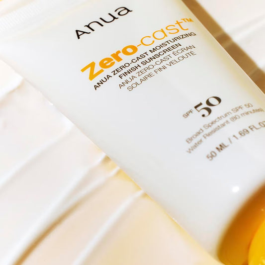 Anua Zero-Cast Moisturizing Finish Suncreen