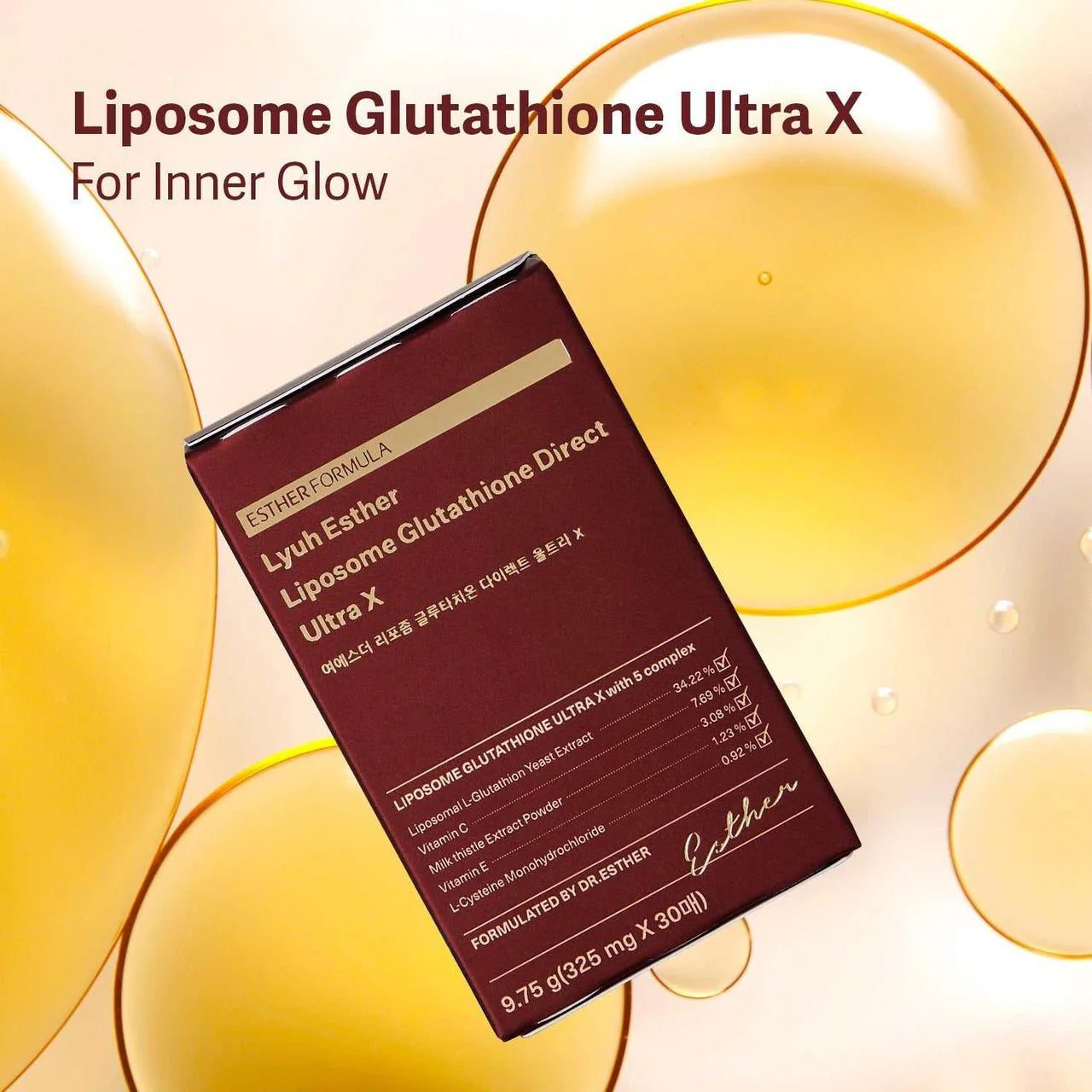 Esther Formula Liposome Glutathione Direct Ultra X