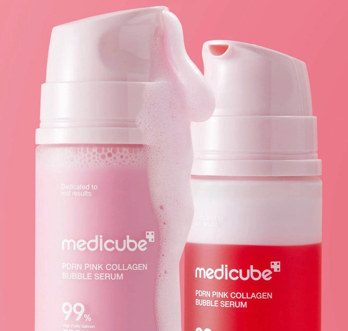Medicube PDRN Pink Collagen Bubble Serum