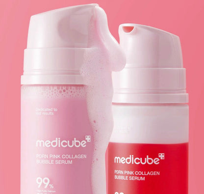 Medicube PDRN Pink Collagen Bubble Serum