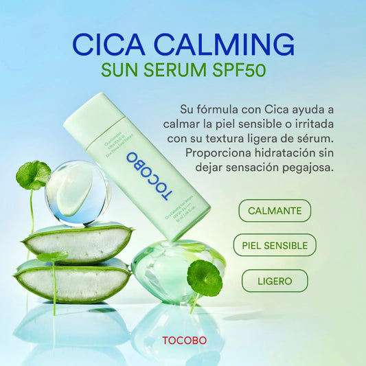 TOCOBO Cica Calming Sun Serum SPF50+ PA++++