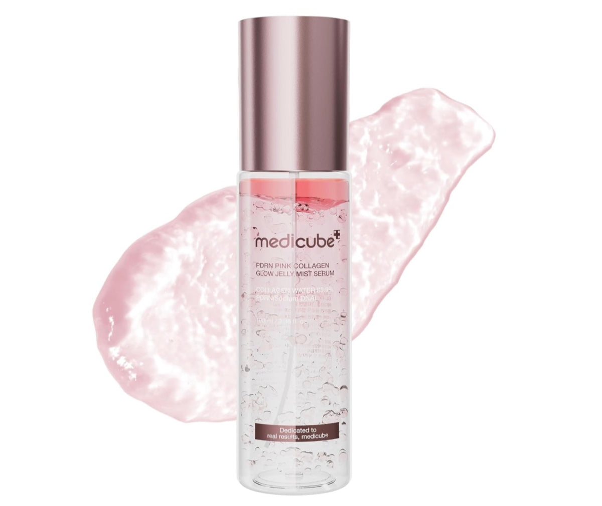 Medicube PDRN Pink Collagen Glow Jelly Mist Serum