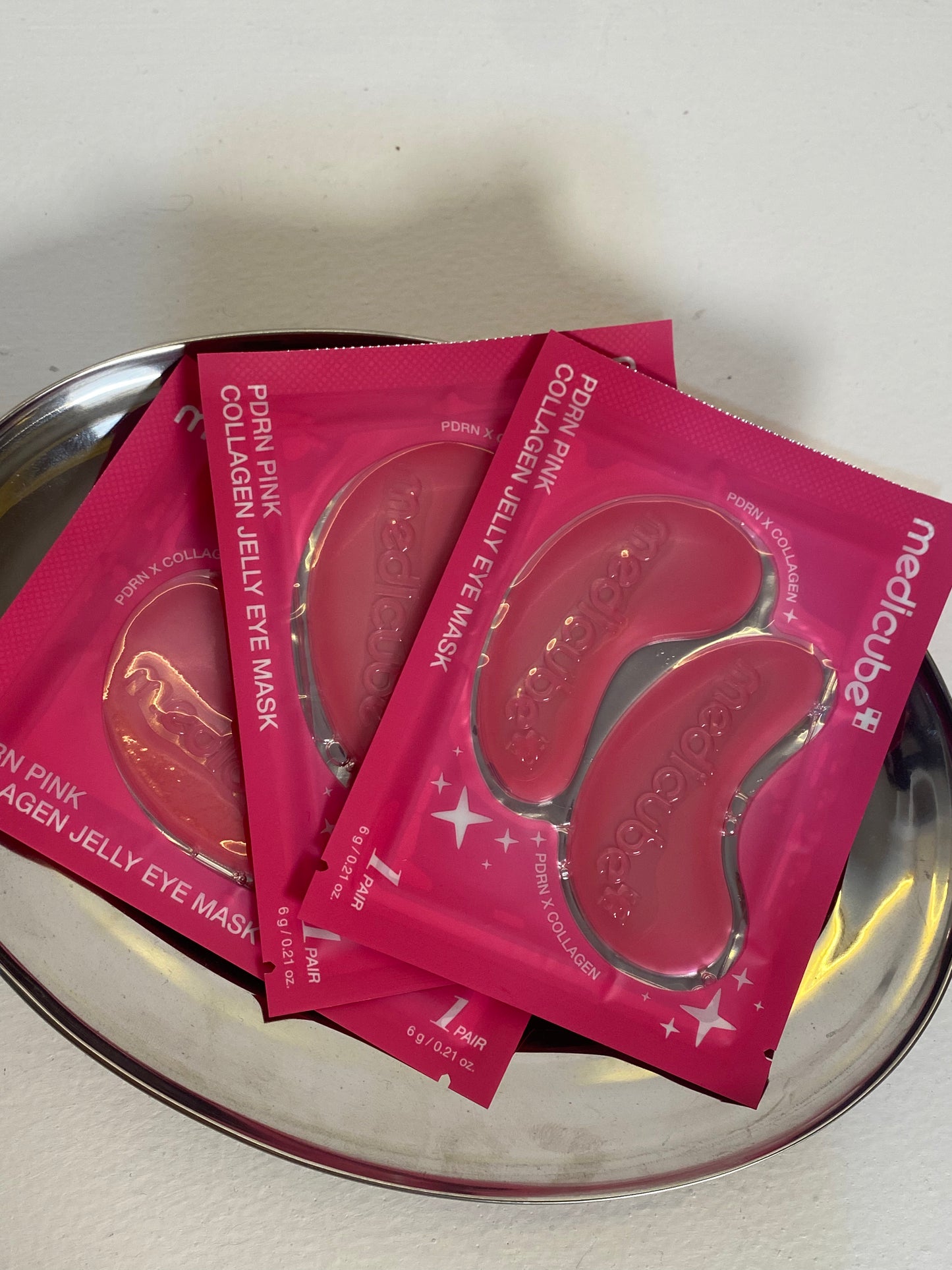 Medicube PDRN Pink Collagen Jelly Eye Mask (6pares)