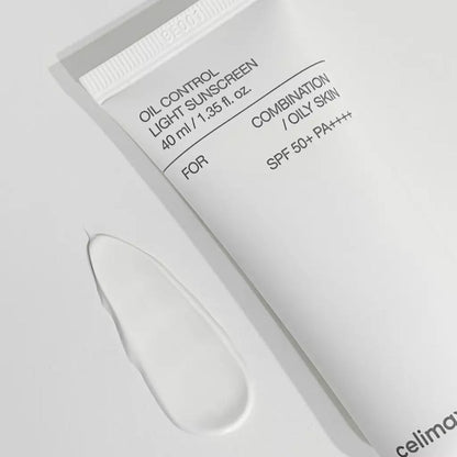 CELIMAX - Oil Control Light Sunscreen FPS 50+ PA++++ 40 ML | Protector Solar