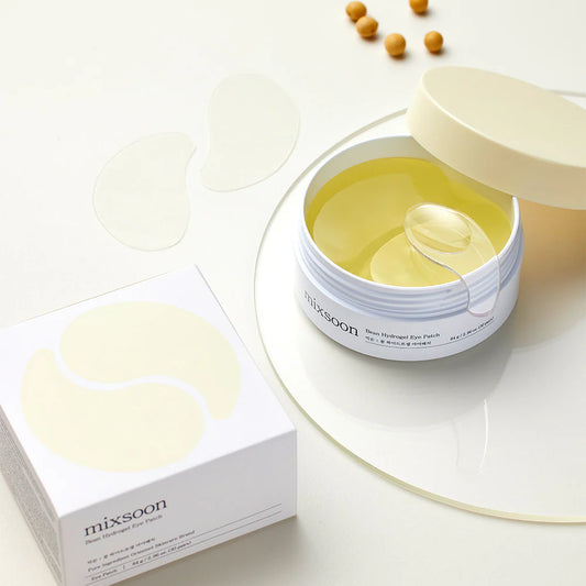 Mixsoon Bean Hydrogel Eye Patch 30pz | parches para ojos