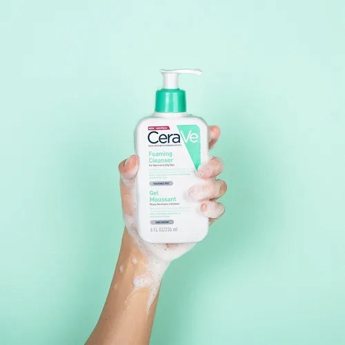 CeraVe Foaming Cleanser para piel normal a grasa 473 ml
