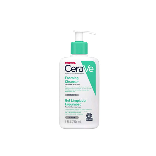 CeraVe Foaming Cleanser para piel normal a grasa 473 ml