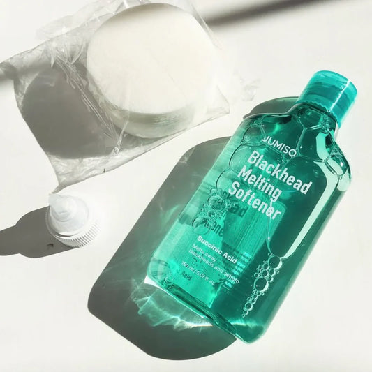 JUMISO Blackhead Melting Softener 150ml + cotton pad(40pads) set/Reafinador de poros