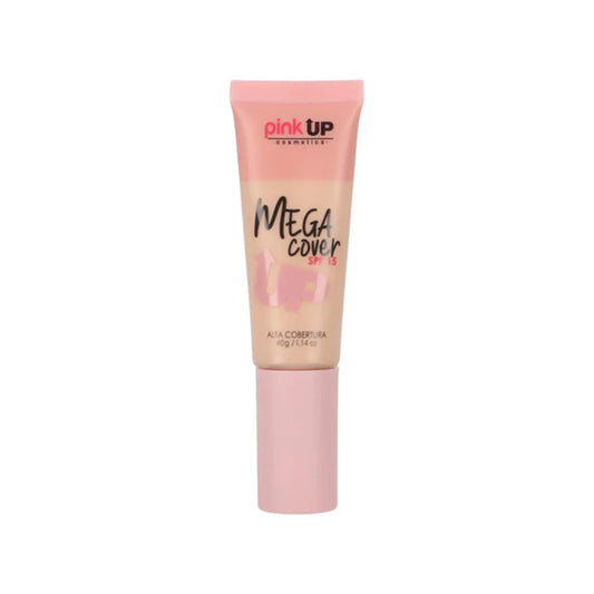 Mega Cover Maquillaje Líquido Pink Up 40g