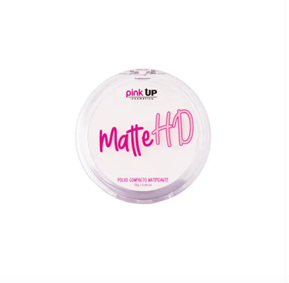 Matte HD Polvo Compacto Matificante Pink Up 10g