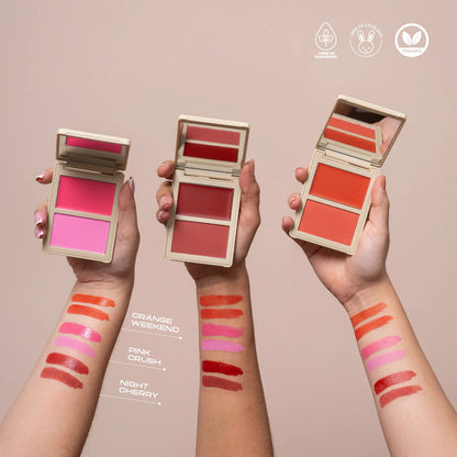 ATENEA Allure Cream And Powder Blush |Rubor en crema y polvo