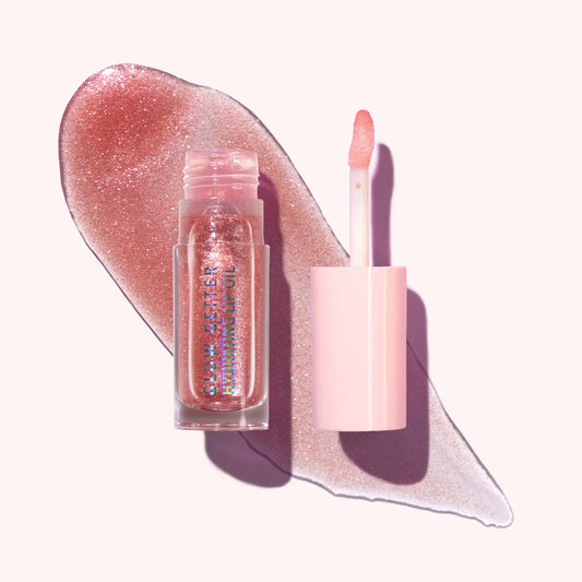 Moira Glow Getter Hydrating Lip Oil-04 Tickled Pink