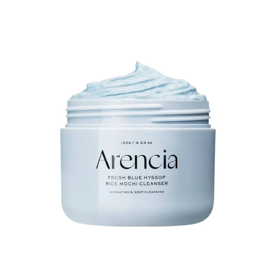 ARENCIA  Fresh Blue Hyssop Rice Mochi Cleanser - 120gr
