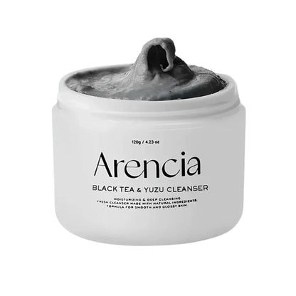ARENCIA Black Tea & Yuzu Rice Mochi Cleanser -120 gr