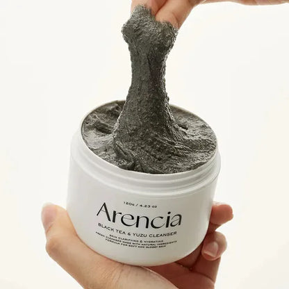 ARENCIA Black Tea & Yuzu Rice Mochi Cleanser -120 gr