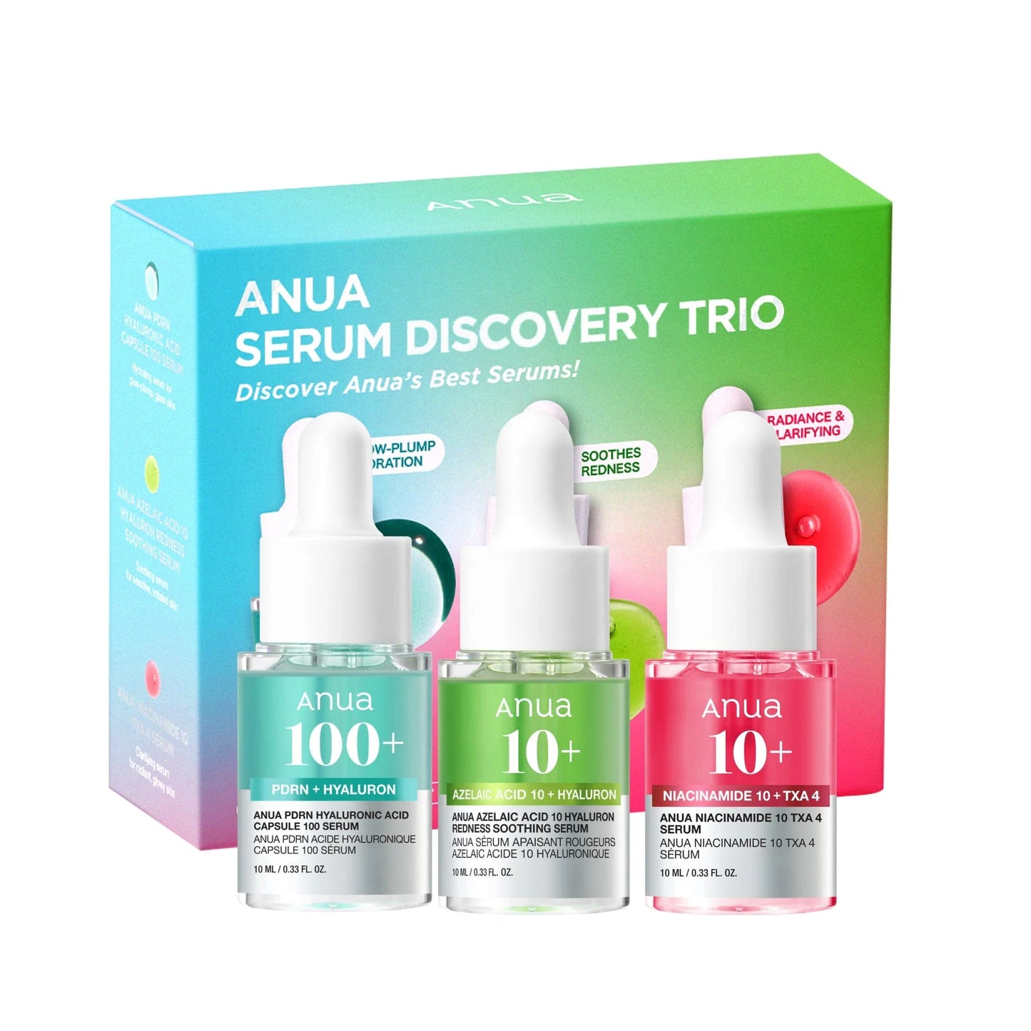 Anua Trío Serum Minis
