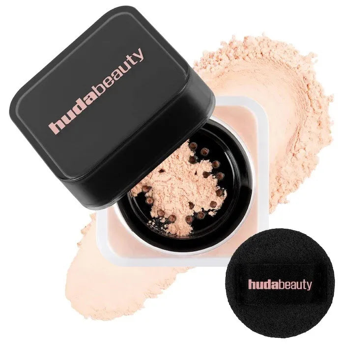 hudabeauty Mini Easy Bake Loose Baking & Setting Powder-Peach Pie