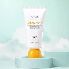 Anua Zero-Cast Moisturizing Finish Suncreen