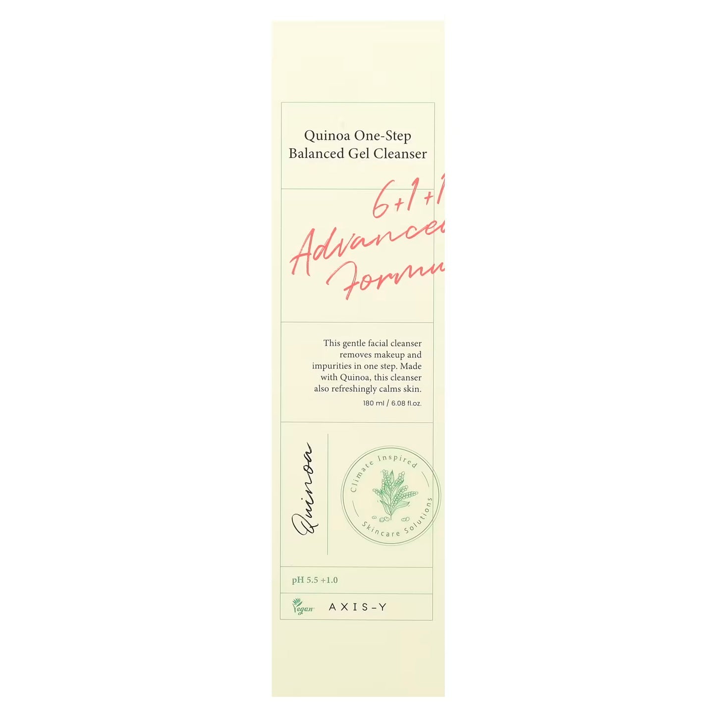 Axis-Y Quinoa One -Step Balanced Gel Cleanser