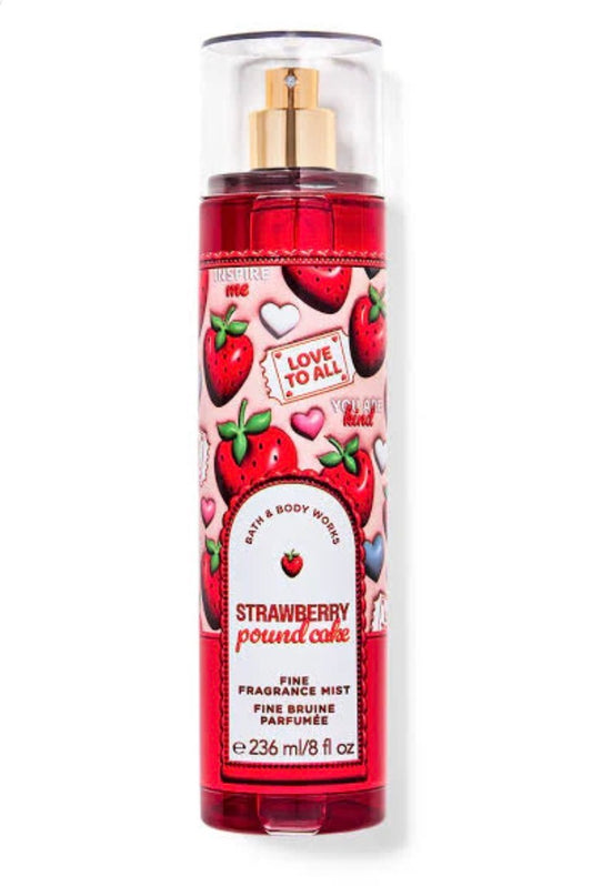 Bath & Body Works Strawberry Pound Cake Mist